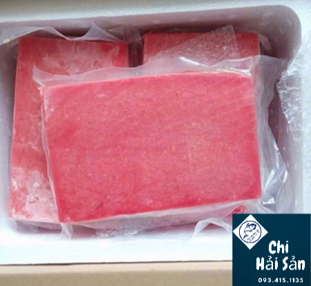 Cá ngừ cắt saku bán tại Chihaisan