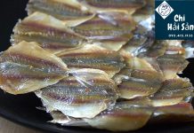 Cá chỉ vàng khô xuất khẩu tại Chihaisan