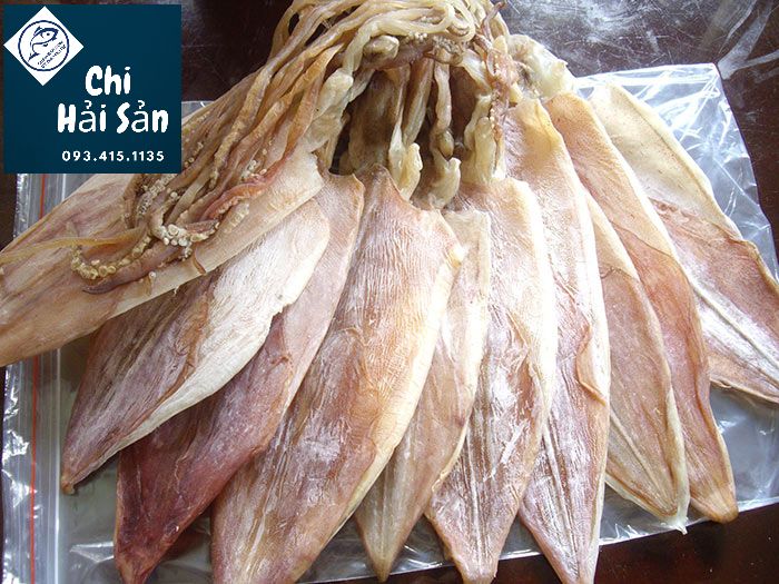 Chợ cá khô Vũng Tàu - Mực chất lượng