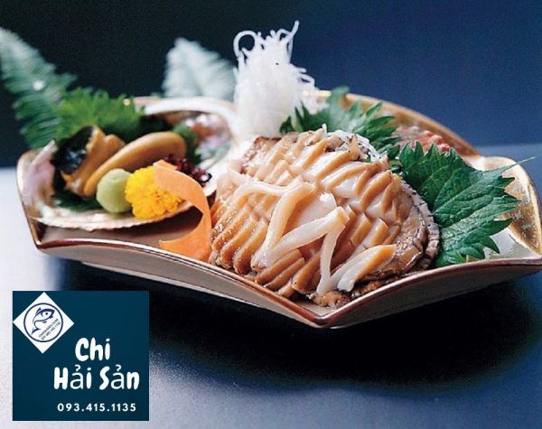 Món bào ngư chuẩn sashimi