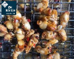 Cồi sò trai nướng