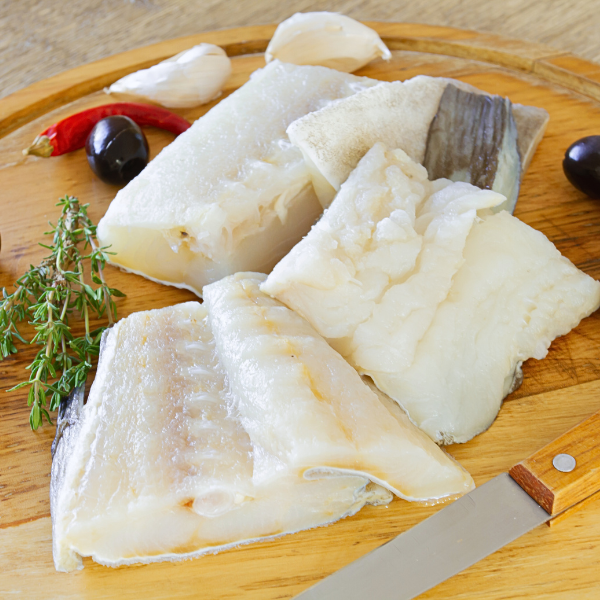 Cá tuyết phile sashimi