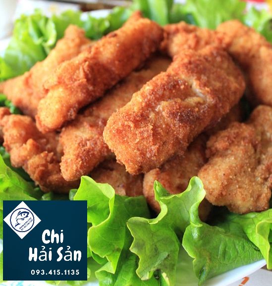 Thịt cá chiên giòn