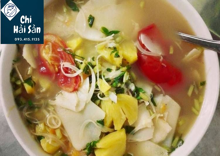 Cá thu ngàng nấu măng chua