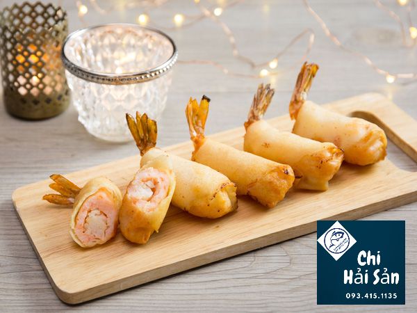 Chả giò tôm rảo Chả giò tôm rảo