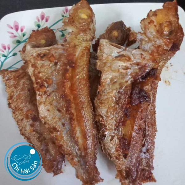 Cá đổng chiên muối ớt