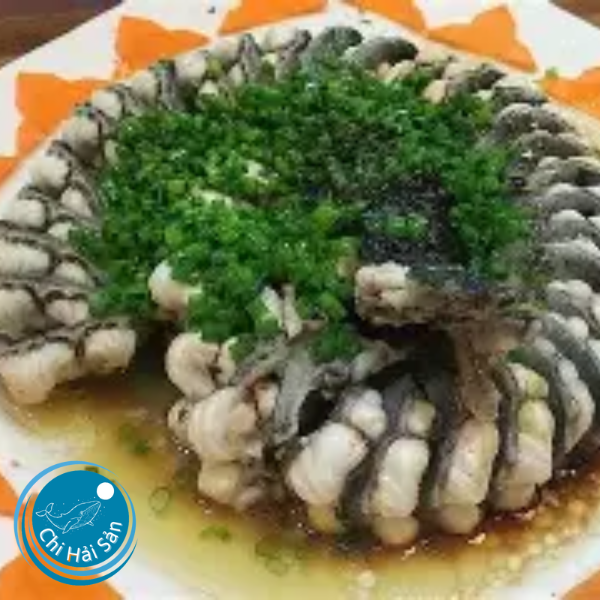 Cá Chình Hấp Gừng Sả: