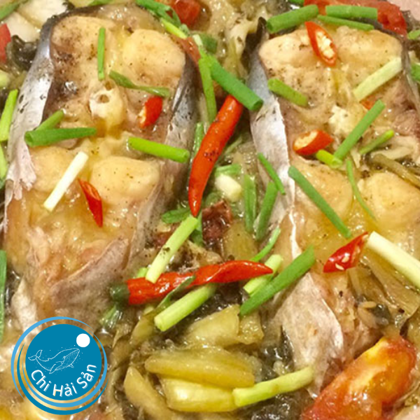 Cá tra dầu om dưa