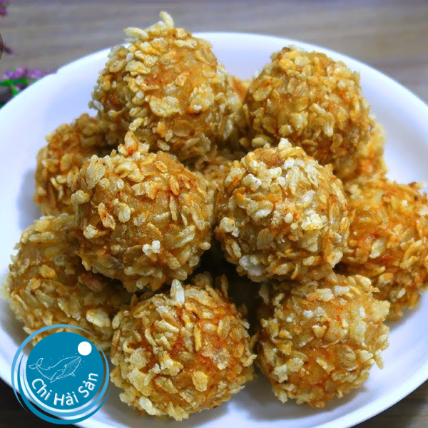 Chả Cá Thác Lác Bọc Trứng Cút: