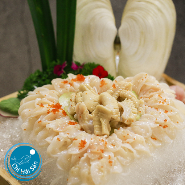 Sashimi Ốc Vòi Voi Ngà