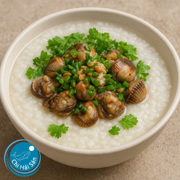 Cháo sò huyết