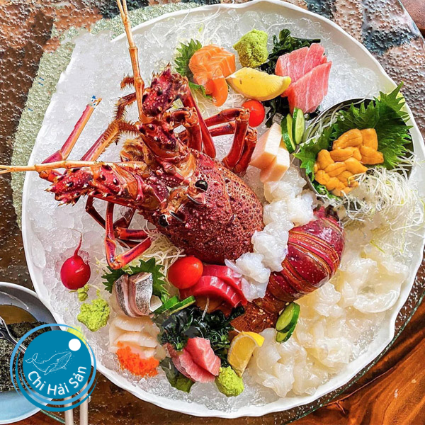 Sashimi tôm hùm