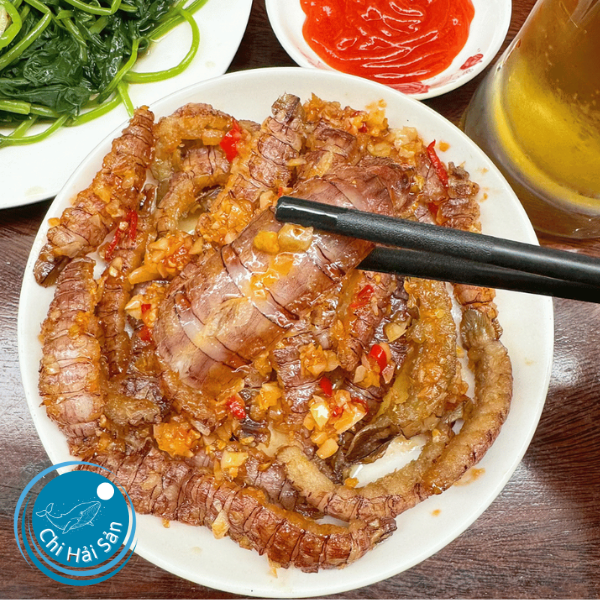    Tôm tít nõn rim mặn ngọt