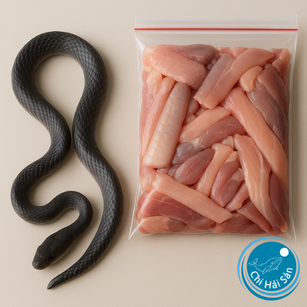 Rắn hổ hành thịt cho nhà hàng – Đặc sản dân dã mang hương vị núi rừng
