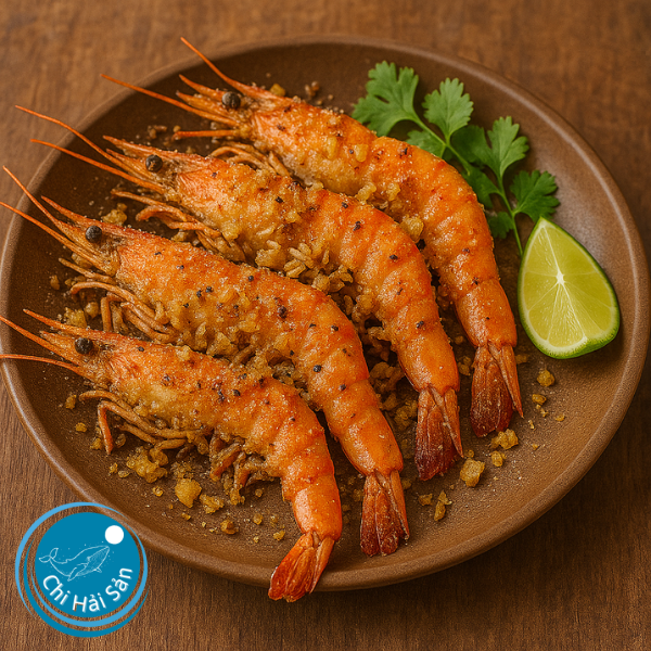 Tôm sú nướng bơ tỏi phô mai