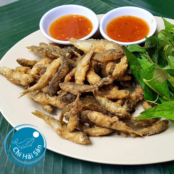 Cá linh chiên giòn mắm me