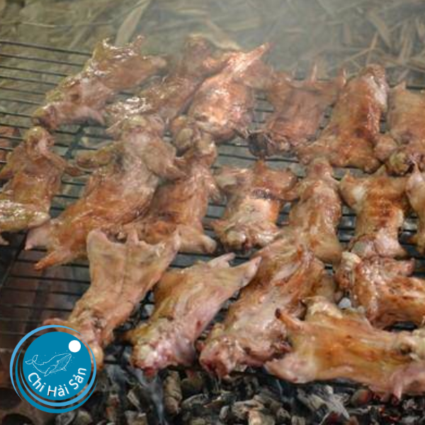 Thịt sóc nướng mọi: