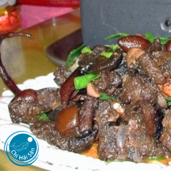 thịt sóc xào măng tây