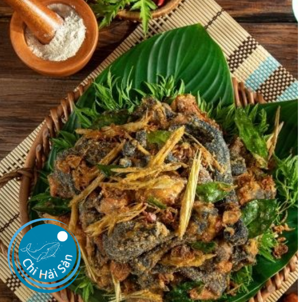 Gà H’Mông rang muối